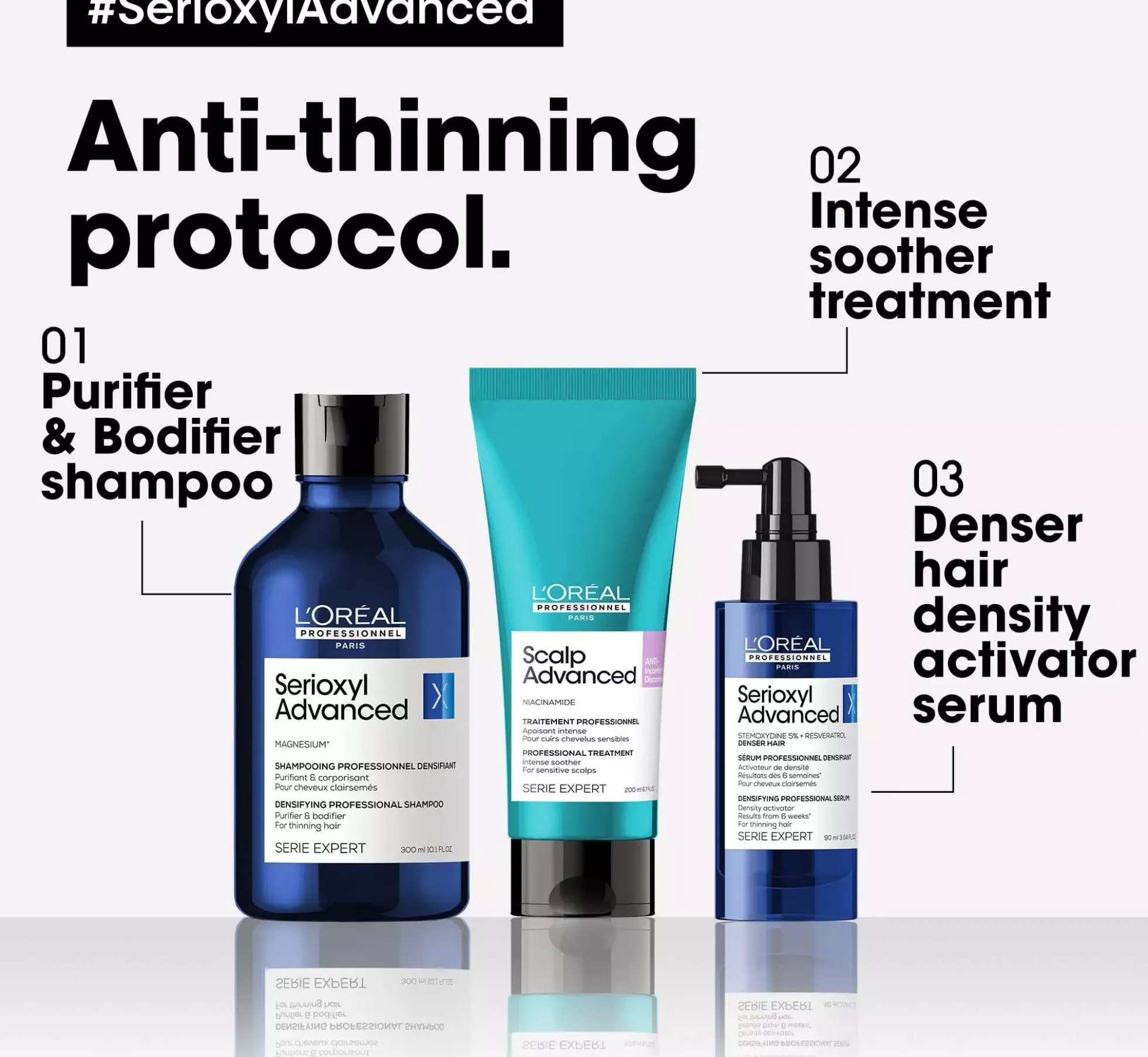 L'Oréal ProfessionnelSerioxyl Advanced Serie Expert Densifying Professional Serum 90 ml