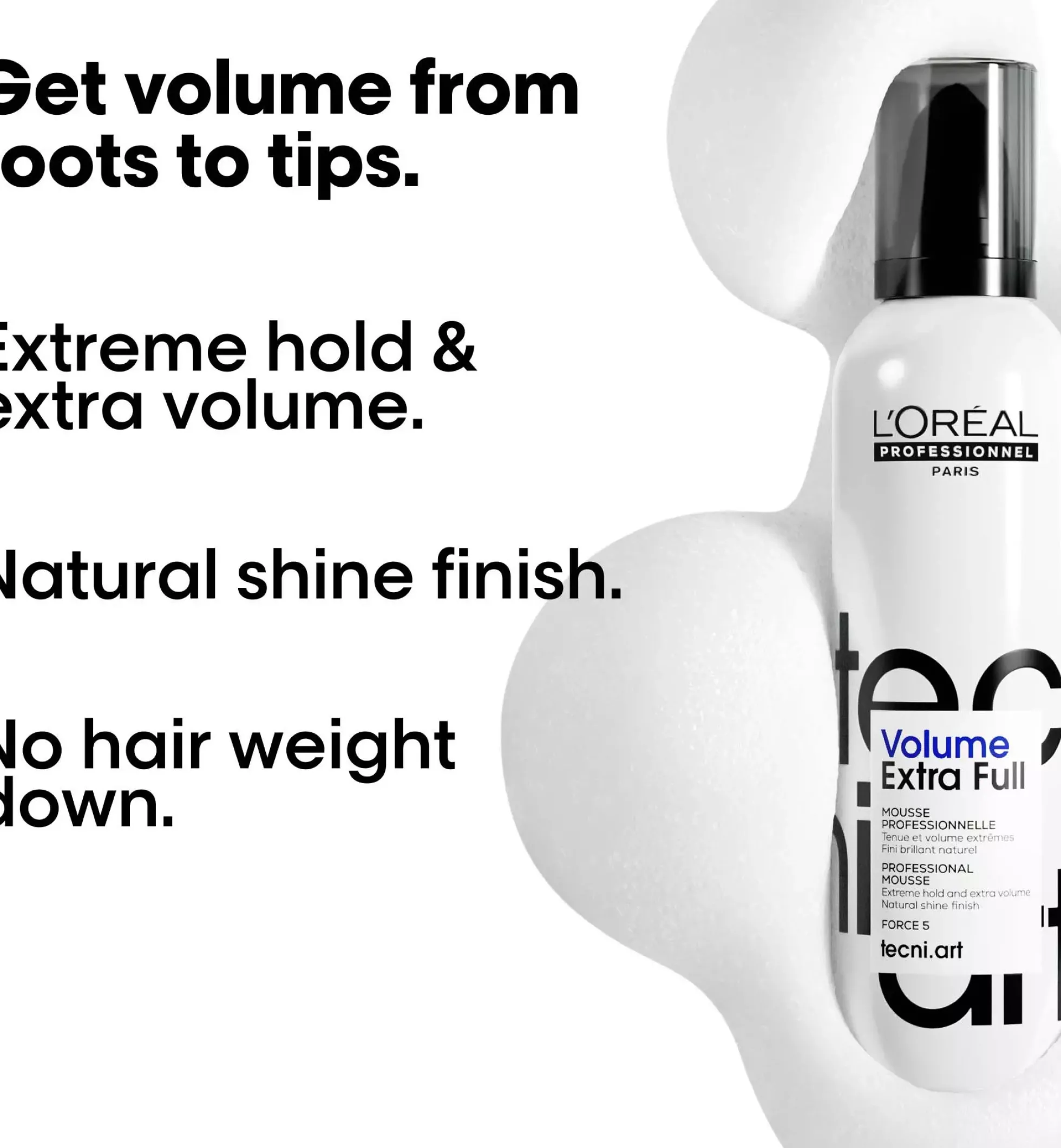 L'Oréal ProfessionnelTecni.Art Full Volume Extra Mousse 250 ml