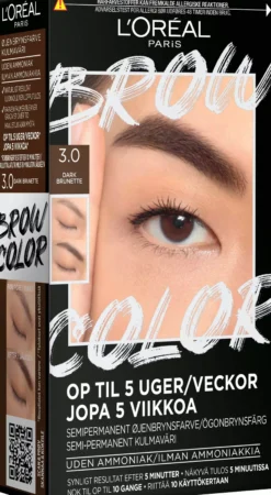 Loreal Paris Brow Color Semi-Permanent Eyebrow Color 5.0 Brunette