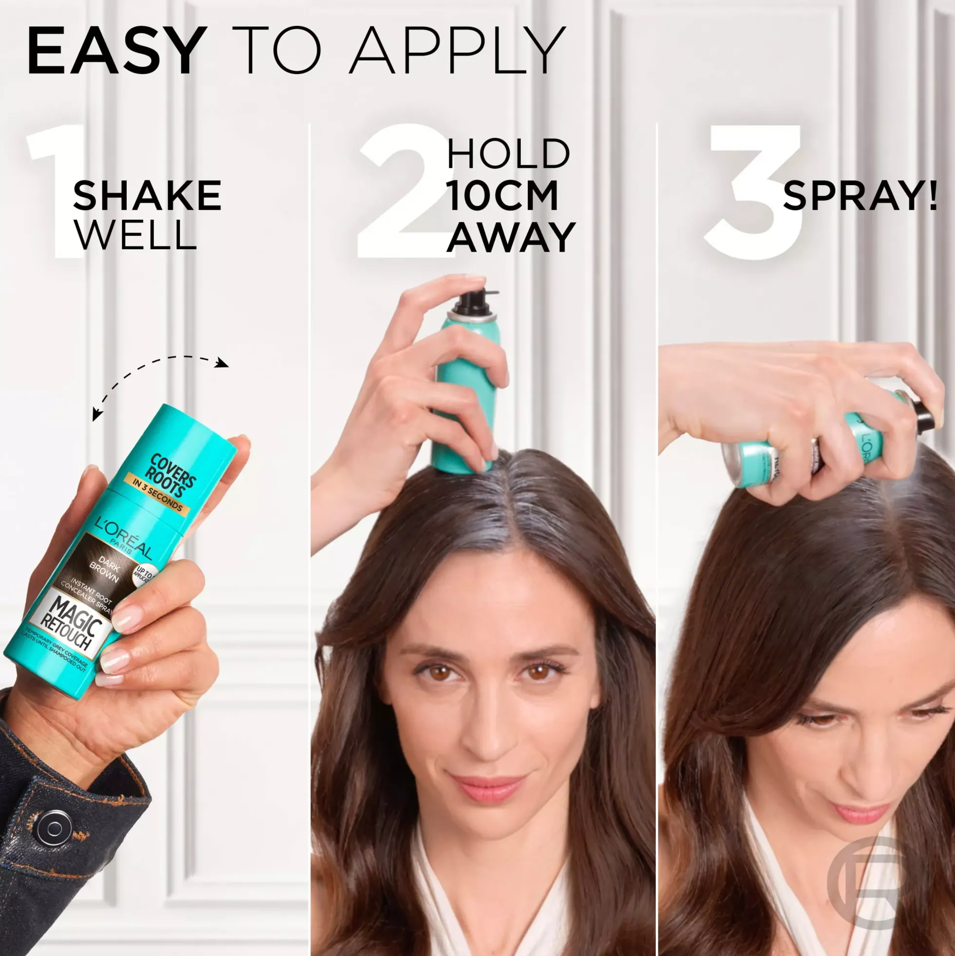 Loreal Paris Bundle Excellence 5 Natural Light Brown & Magic Retouch Roots 3 Brown 75 ml