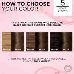 Loreal Paris Bundle Excellence 5 Natural Light Brown & Magic Retouch Roots 3 Brown 75 ml