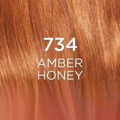 Loreal Paris Casting Crème Gloss Semi-permanent Coloration 734 Amber Honey