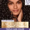 Loreal ParisExcellence Cool Creme Triple Care Color 5,11 Ultra Ash Light Brown