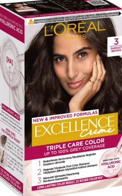 Loreal ParisExcellence Crème Triple Care Color 4 Brown
