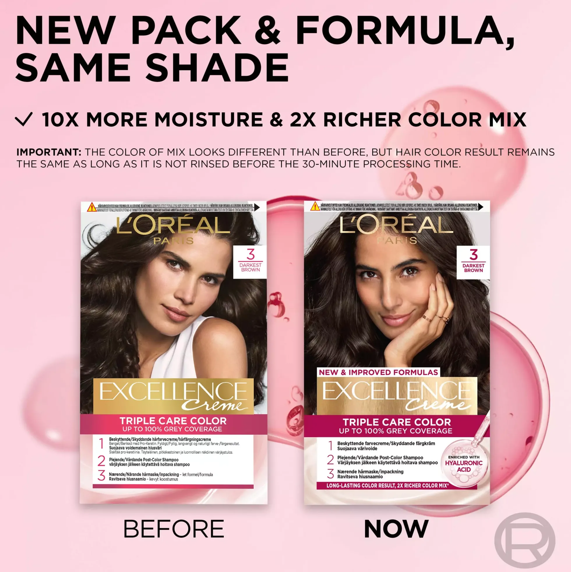 Loreal ParisExcellence Crème Triple Care Color 4 Brown