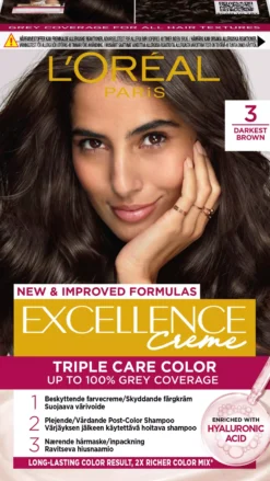Loreal ParisExcellence Crème Triple Care Color 8 Natural Light Blonde
