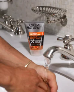 Loreal ParisHydra Energetic Men Expert Wake Up Boost Wash 100 ml