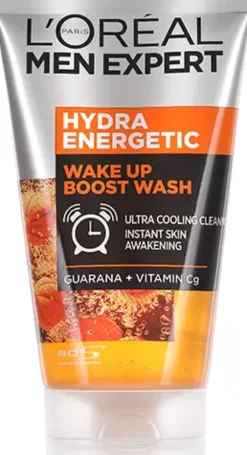 Loreal ParisHydra Energetic Men Expert Wake Up Boost Wash 100 ml