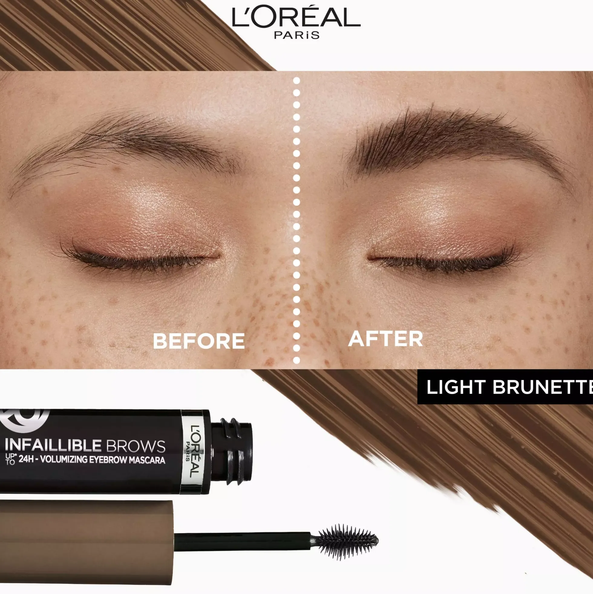 Loreal ParisInfaillible Brows 24H Volumizing Eyebrow Mascara 7.0 Blonde