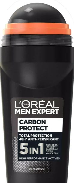 Loreal ParisMen Expert Carbon Protect Total Protection 48H Anti-Perspirant 100 ml