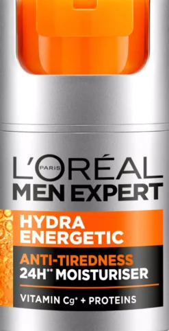 Loreal ParisMen Expert Hydra Energetic 24H Anti-Tiredness Moisturiser for Normal Skin 100 ml