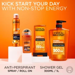Loreal ParisMen Expert Hydra Energetic Shower Gel 1000 ml