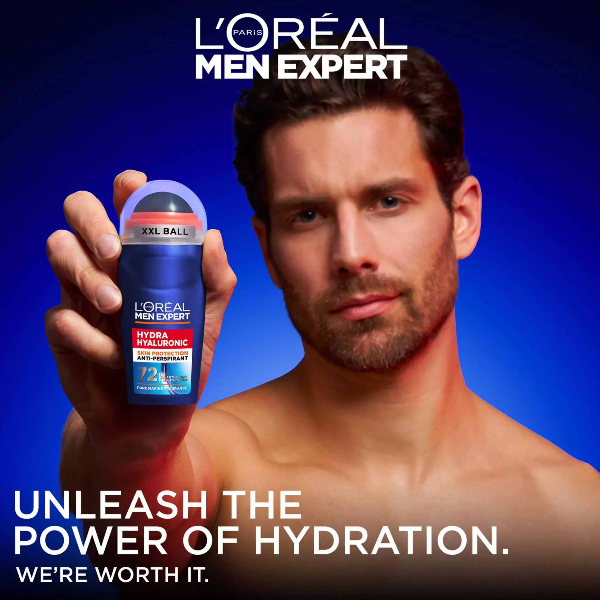 Loreal ParisMen Expert Hydra Hyaluronic Deodorant Roll On 50 ml
