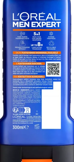 Loreal ParisMen Expert Hydra Hyaluronic Shower Gel 300 ml