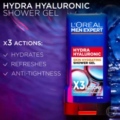 Loreal ParisMen Expert Hydra Hyaluronic Shower Gel 300 ml