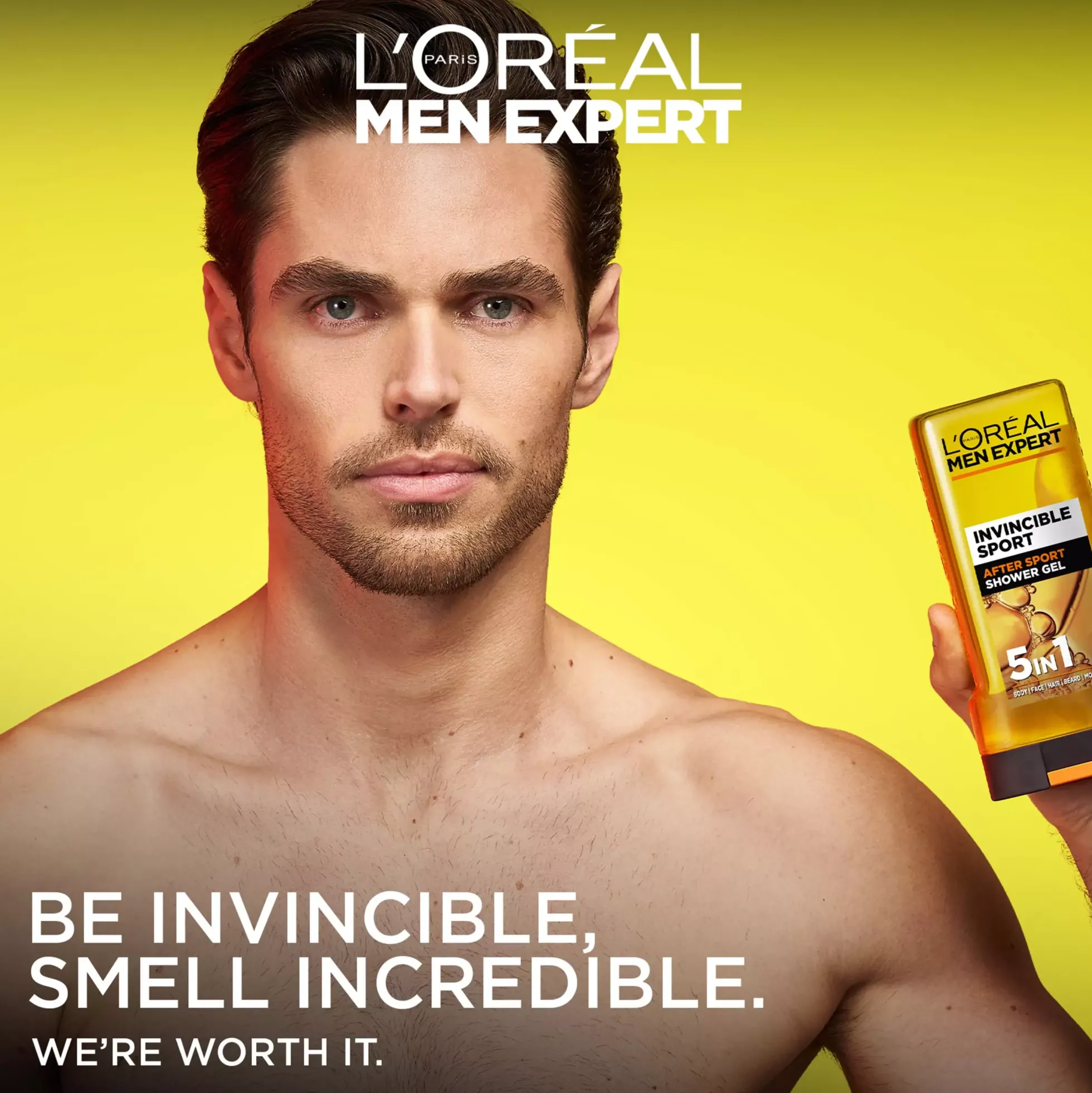 Loreal ParisMen Expert Invincible-Sport Shower-Gel 300 ml