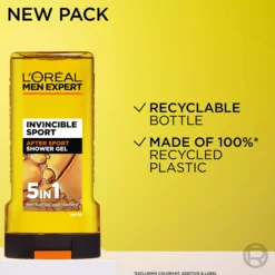 Loreal ParisMen Expert Invincible-Sport Shower-Gel 300 ml