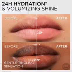 Loreal Paris Plump Ambition Hyaluron Lip Oil 101 Cristal Clear