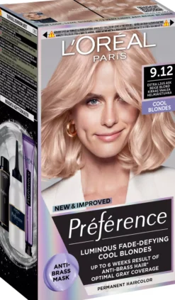 Loreal ParisPréférence Permanent Haircolor Cool Blondes