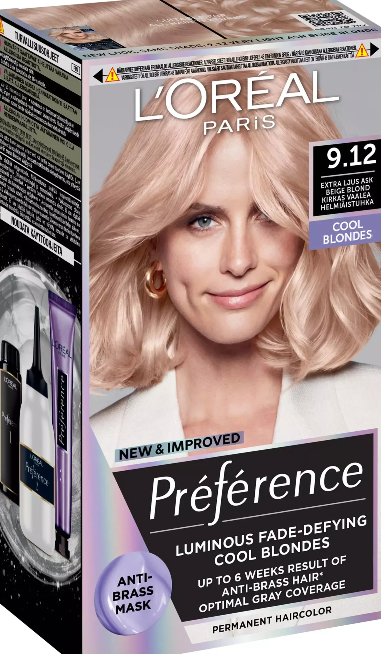 Loreal ParisPréférence Permanent Haircolor Cool Blondes