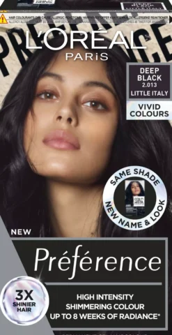 Loreal ParisPréférence Vivids Deep Black 2.013
