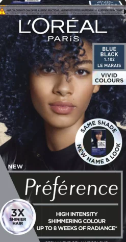 Loreal ParisPréférence Vivids Blue Black 1.102