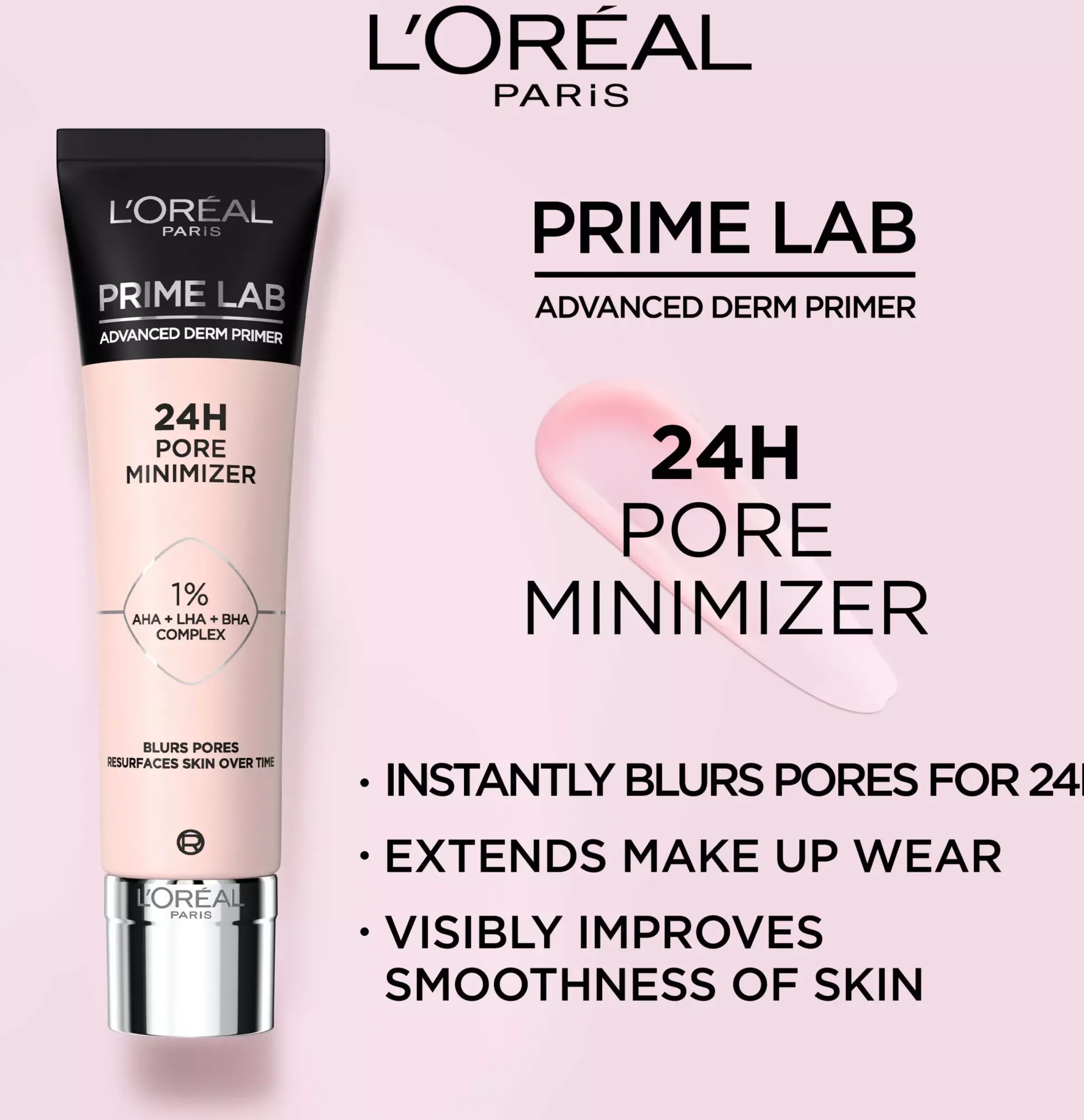 Loreal ParisPrime Lab Advanced Derm Primer 24H Pore Minimizer
