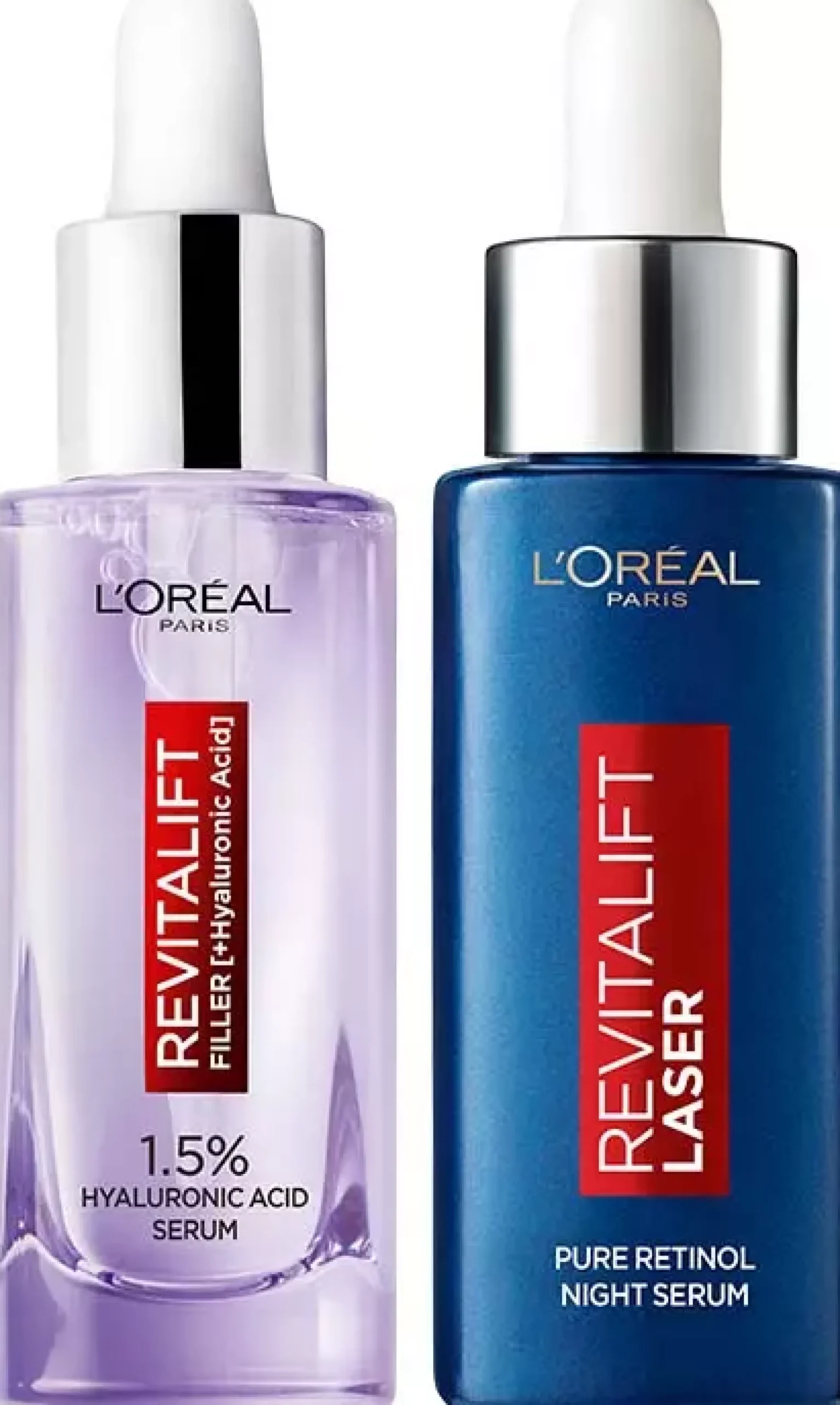 Loreal ParisRevitalift Bundle Serum 30 ml & Night Serum 30 ml