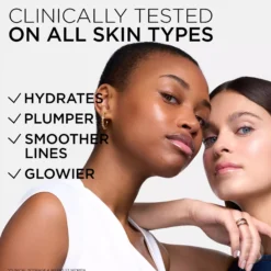 Loreal ParisRevitalift Filler 1,5% Hyaluronic Acid Serum 30 ml & Glass Skin Liquid Cream 50 ml & Hydrogel Glow Mask