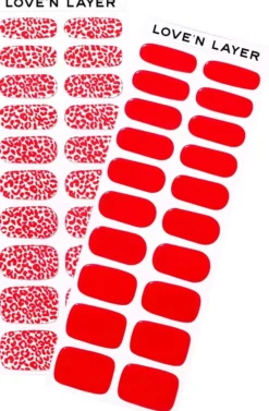 Love'n Layer Mix Solid & Leo Lady Red