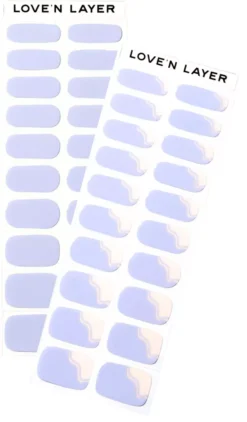 Love'n Layer Mix Solid & Swirl ​Sky Blue​
