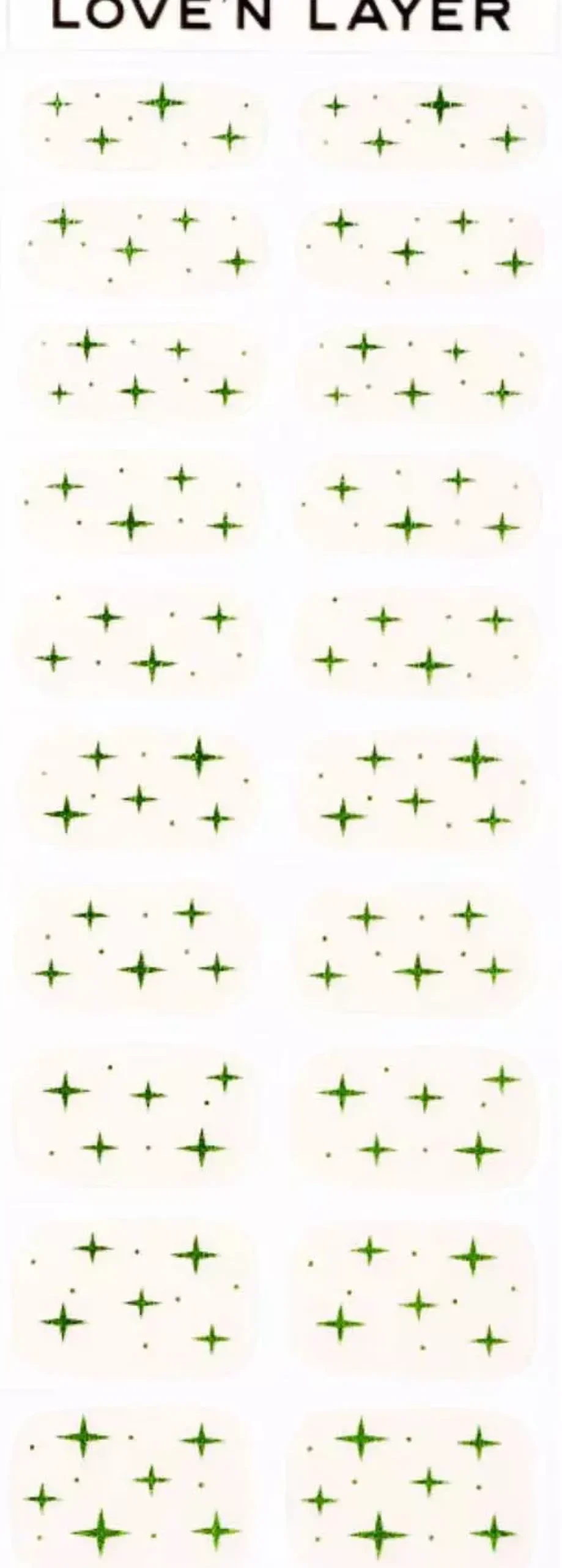 Love'n Layer Starburst Emerald Green