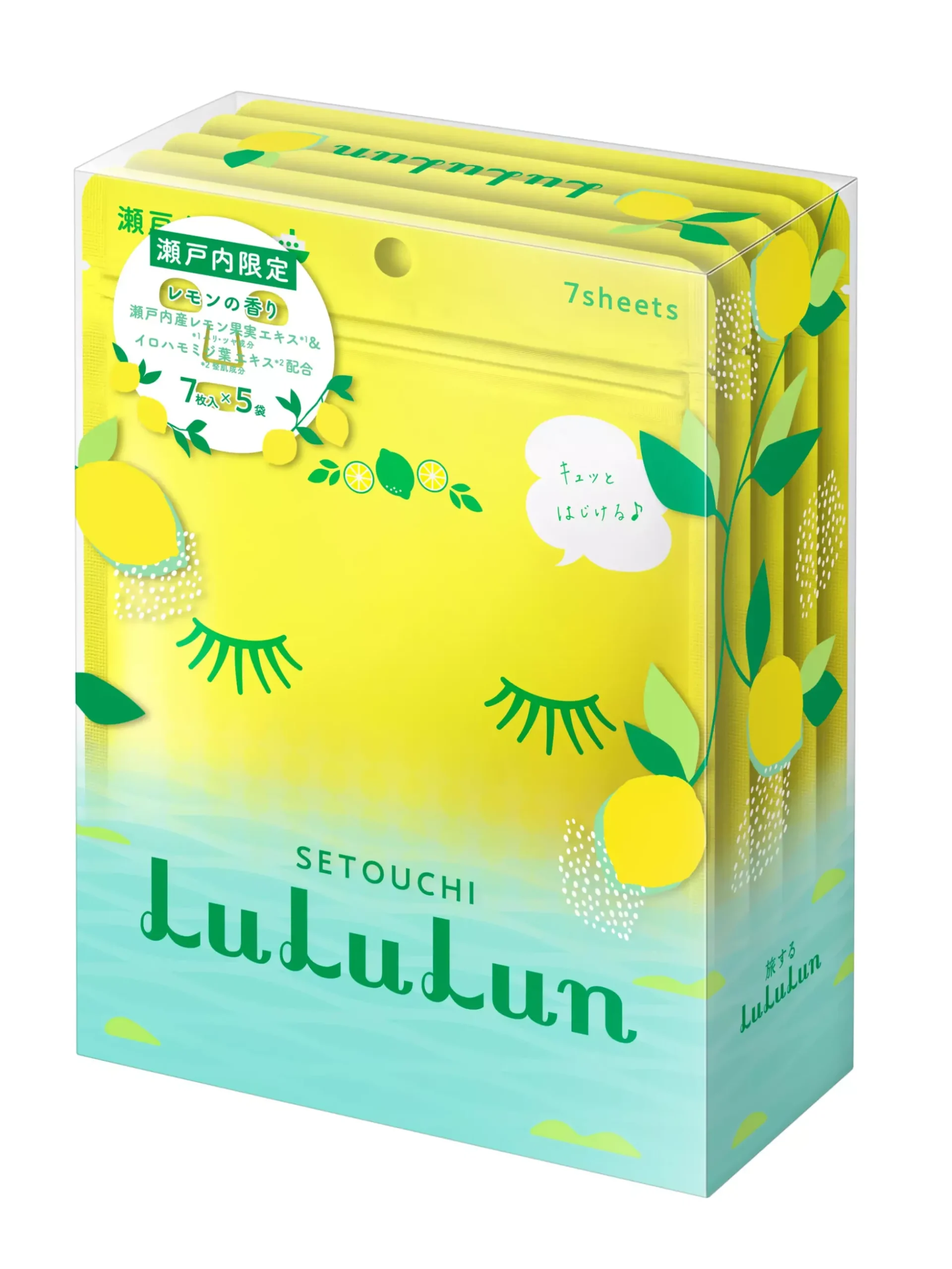 LuLuLunPremium Sheet Mask Setouchi Lemon 35 st