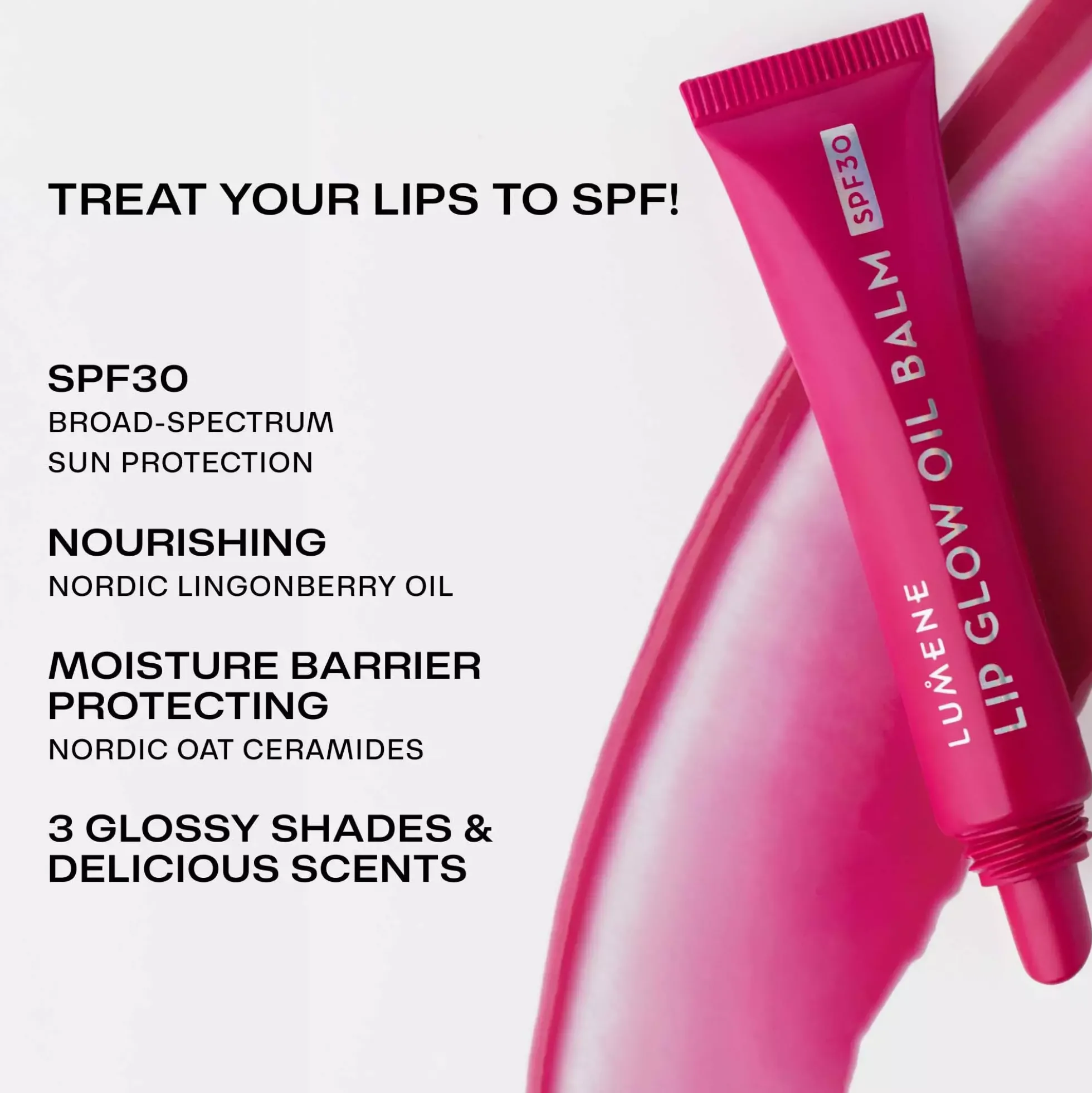 Lumene Lip Glow Oil Balm 1 Sugar