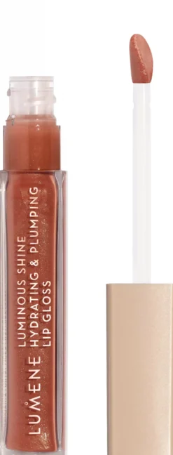 Lumene Luminous Shine Hydrating & Plumping Lip Gloss 8 Sunset Glow