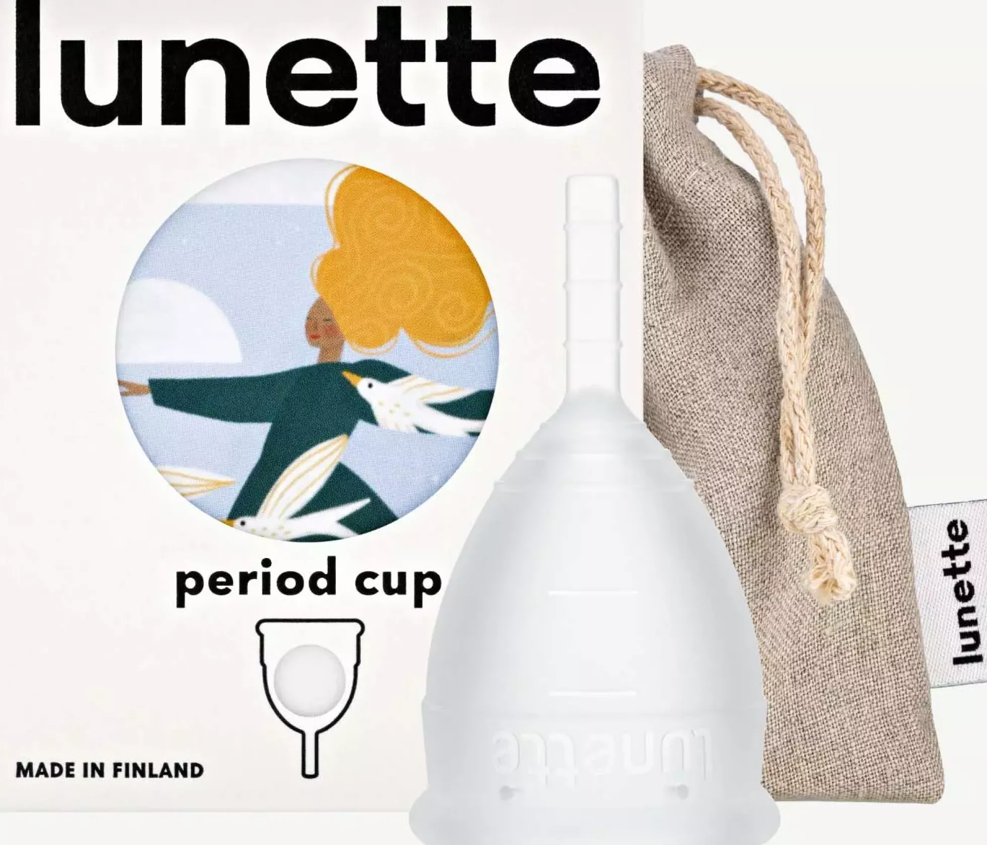 Lunette Menstrual Cup Model 1 Clear