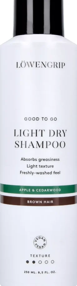 LöwengripApple & Cedarwood Good To Go Light Dry Shampoo for Brown Hair 250 ml