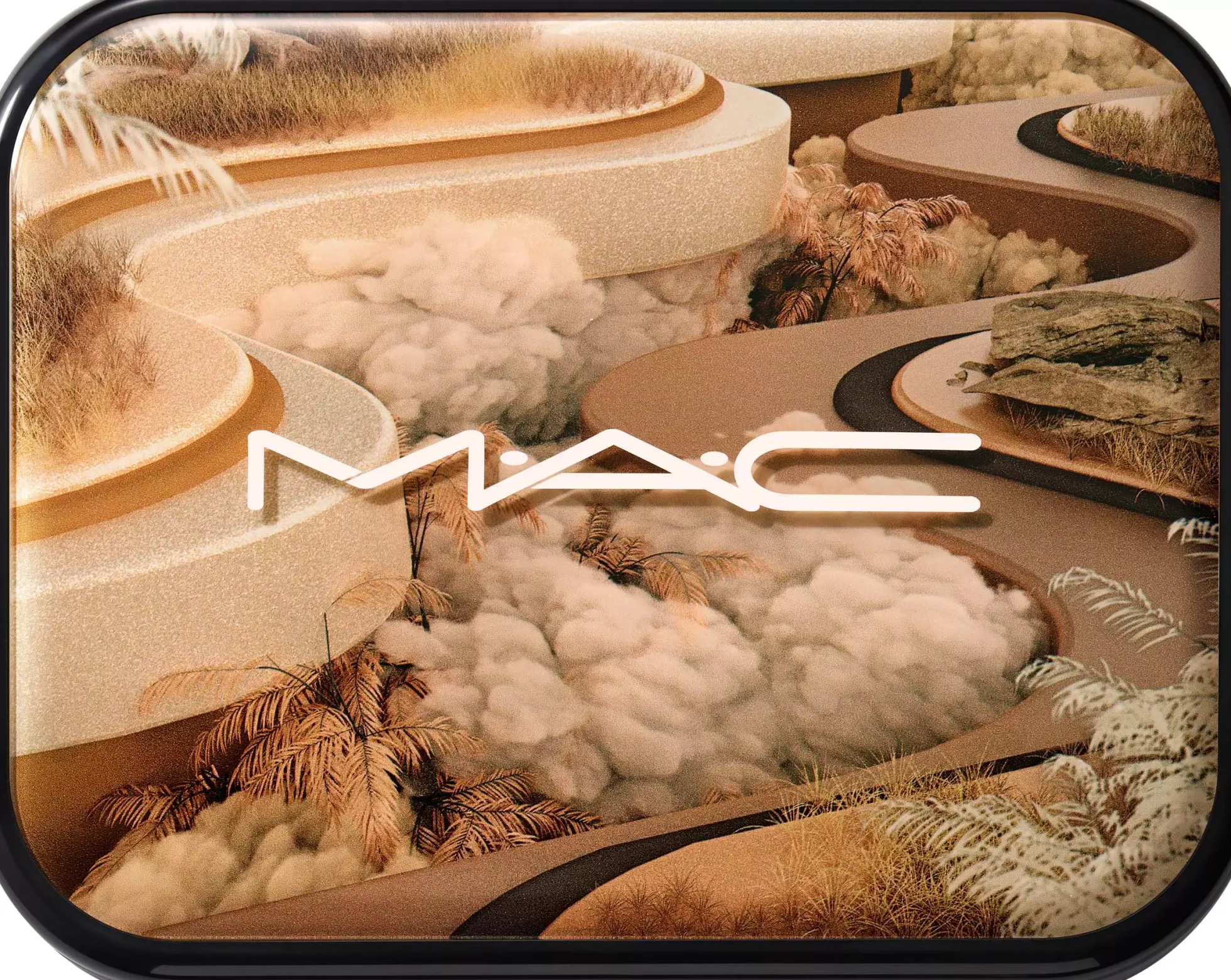 MAC Cosmetics Connect In Colour Eye Shadow Palette Unfiltered Nudes 12,2 g