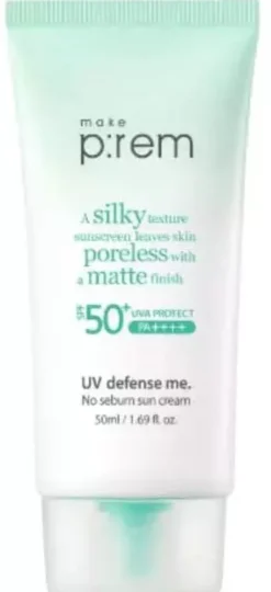 Make P:remUV defense me. No Sebum Sun cream 50 ml
