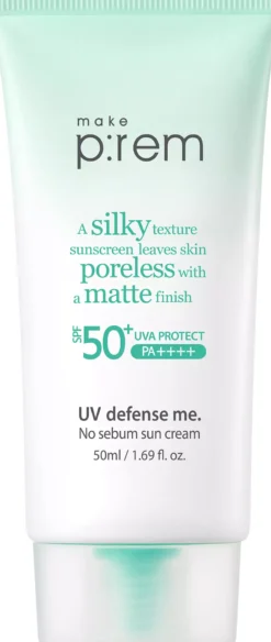 Make P:rem UV Defense No Sebum Sun Cream 50 ml