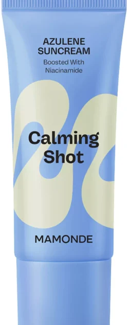 Mamonde Calming Shot Azulene Sun Cream SPF50 PA++++ 35 ml