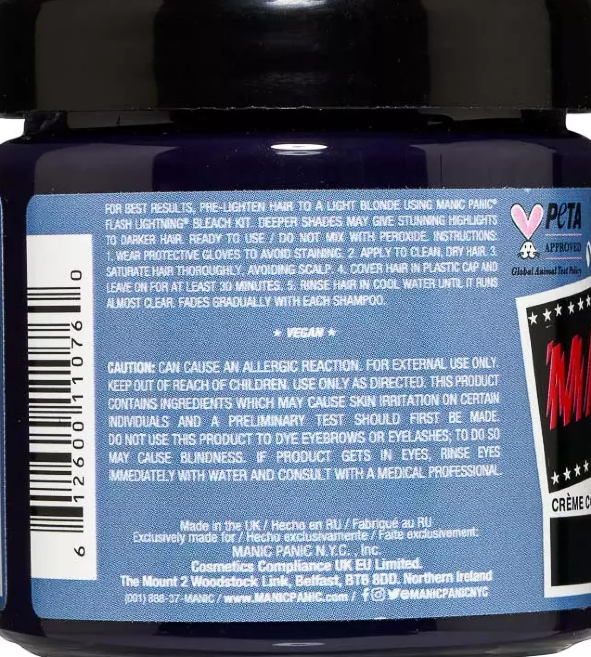 Manic Panic Classic Cream Twilight Blue