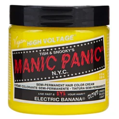 Manic Panic Semi-Permanent Hair Color Cream Electric Banana