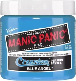 Manic Panic Semi-Permanent Hair Color Cream Blue Angel