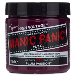 Manic Panic Semi-Permanent Hair Color Cream Plum Passion