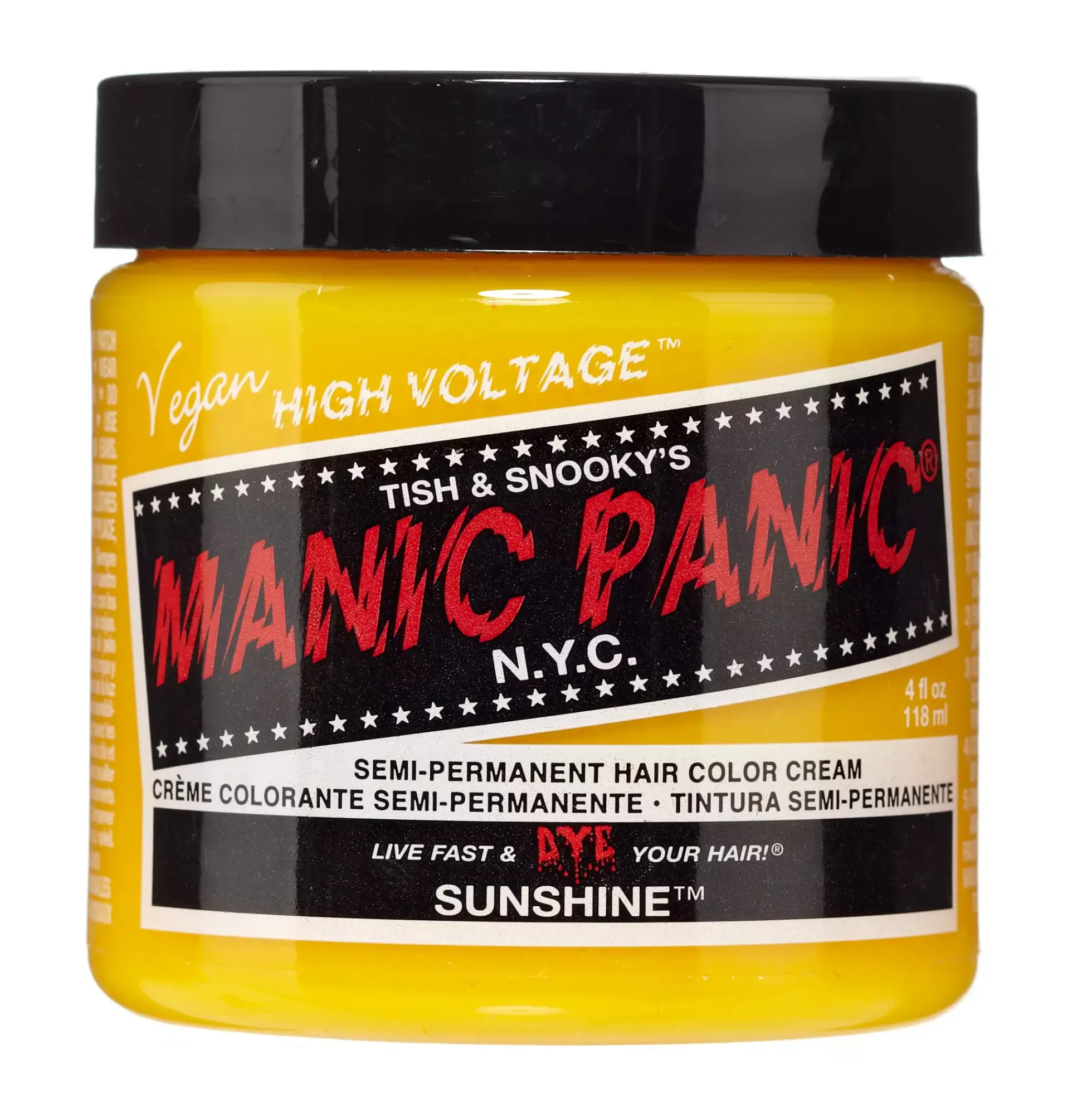 Manic Panic Semi-Permanent Hair Color Cream Sunshine