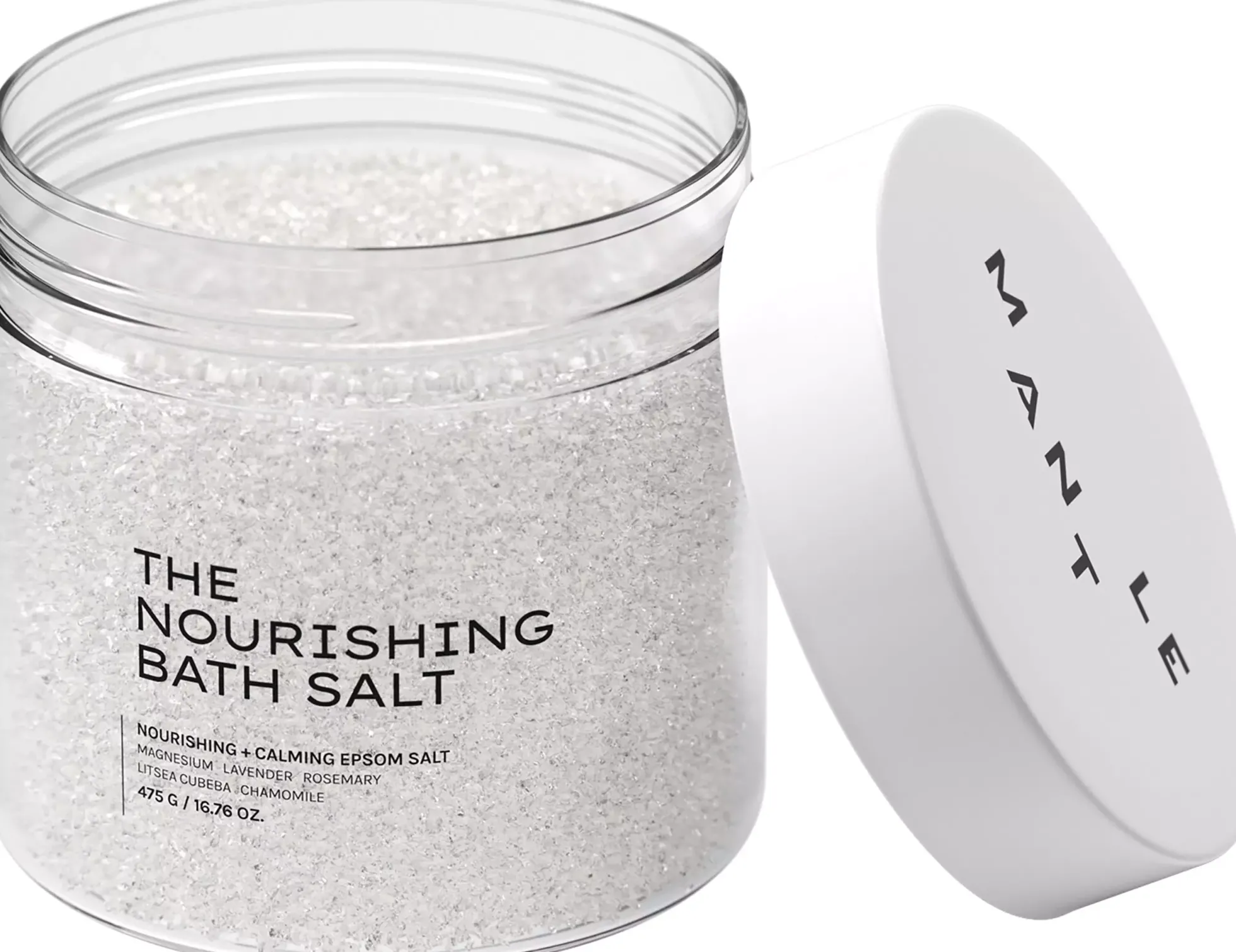 MANTLE The Nourishing Bath Salt - Nourishing + calming Epsom salt 475 ml