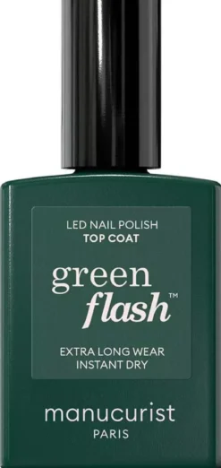 ManucuristGreen Flash Gel Polish Top Coat 15 ml