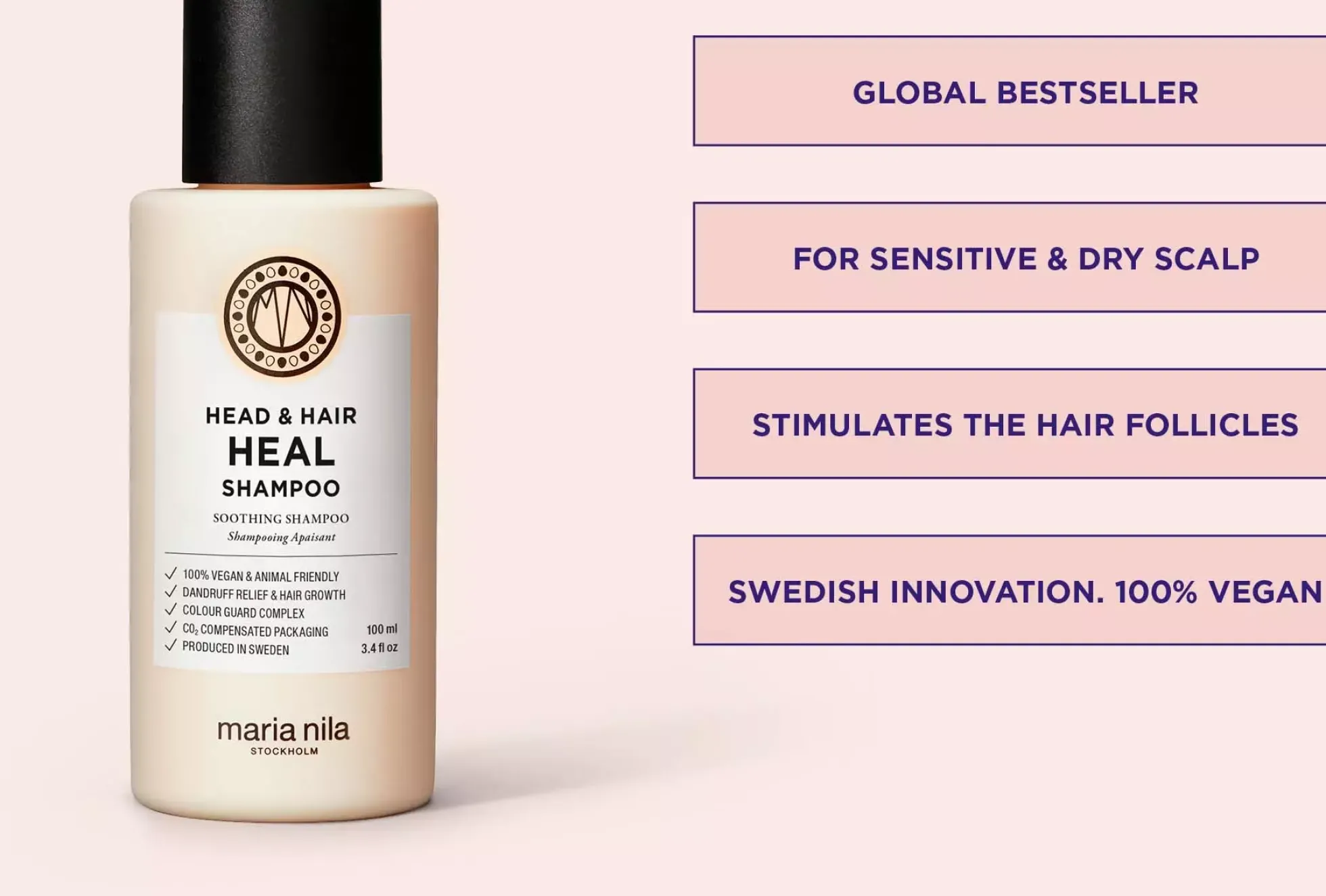 maria nilaHead & Hair Heal Shampoo 350 ml