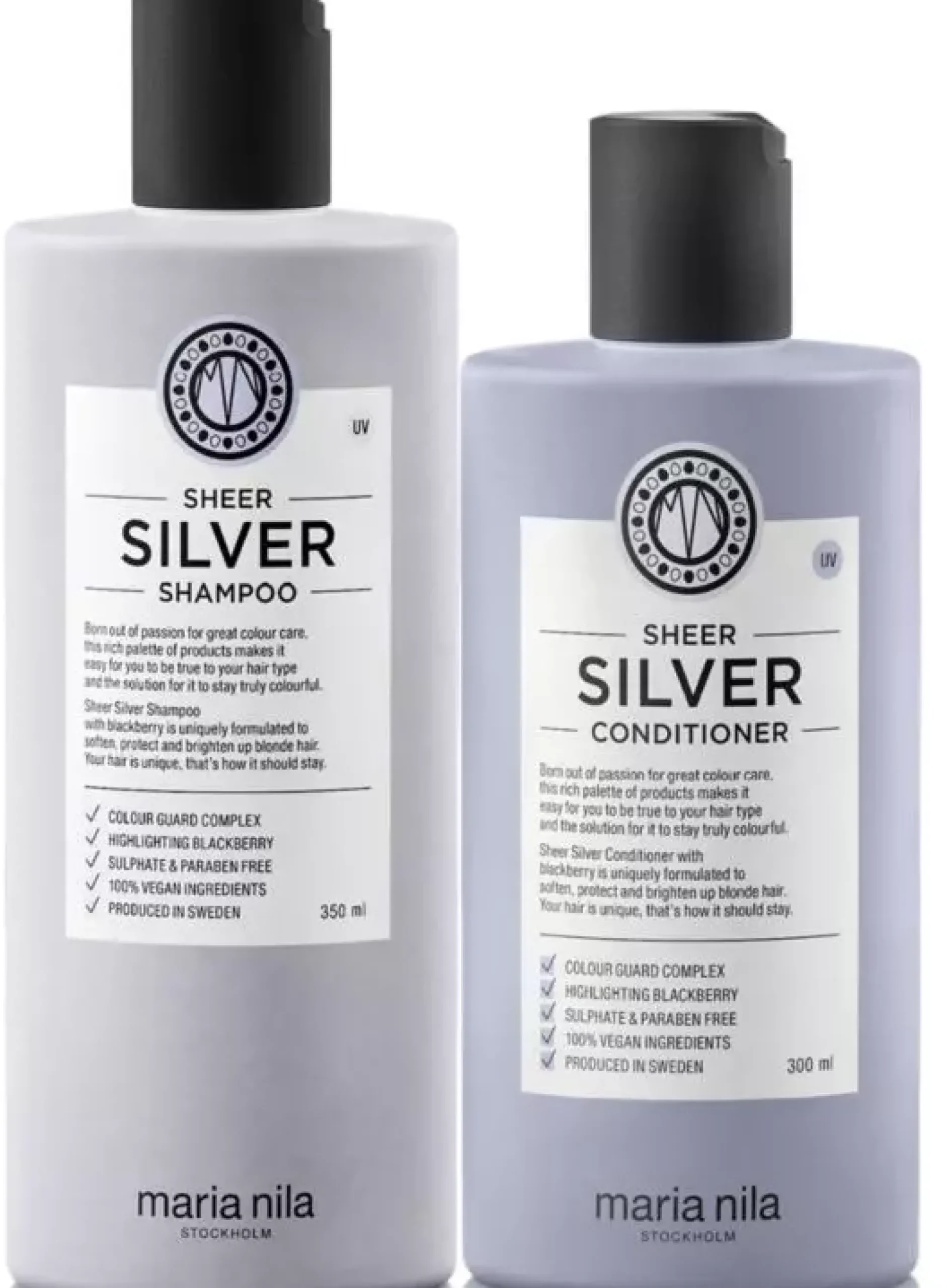 maria nilaSheer Silver Bundle Shampoo 350 ml & Conditione 300 ml